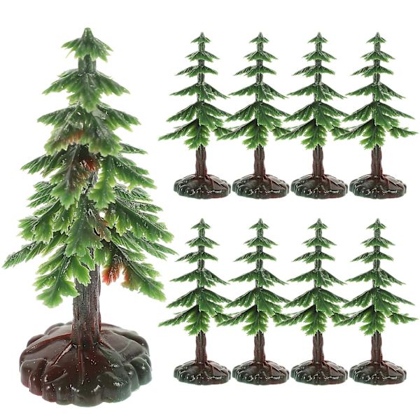 20-pack miniatyrjulgransprydnader julgransminiatyr julgranslådedekoration (6,6X3,2X3,2CM, som visas på bilden)