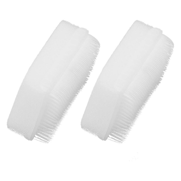 2-pakk Ability Brush Sensory Defense Brush Wilbarger Healing Brush (8X4,7CM, hvit)
