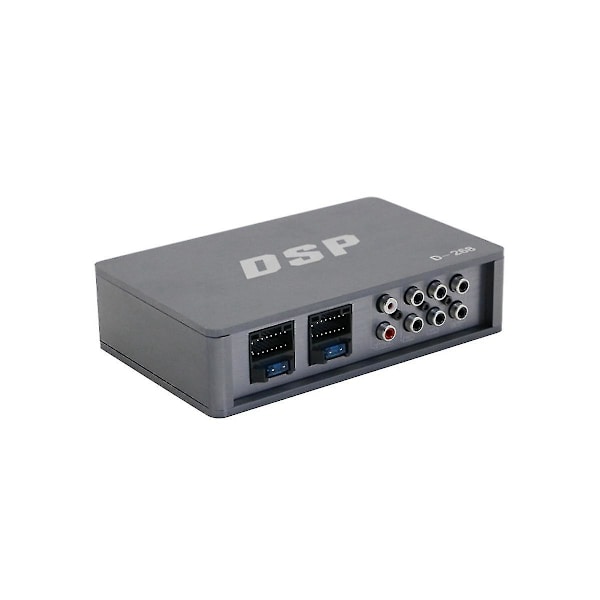 4-kanals 90w högpresterande bil Bluetooth-ljudförstärkare stereo mini-ljudmottagare för bil Aud（Grå）