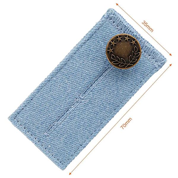 Byxutvidgning, Justerbara Knappar Förlängare, för Jeans Shorts