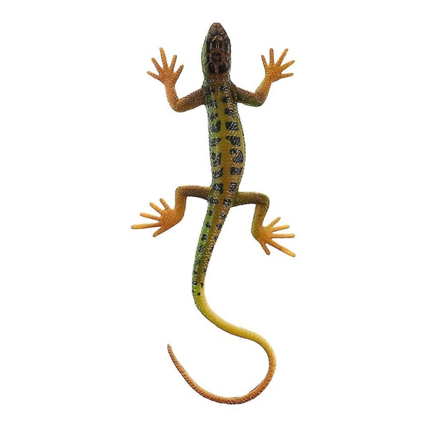 Plast Simulering Lizard Dekor Dyremodeller Ornament Triks Leker For Barn