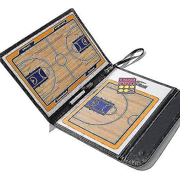 Basketboll Coaching Board Coaches Clipboard Taktisk Magnetisk Tavla Kit Med Torr Sudd