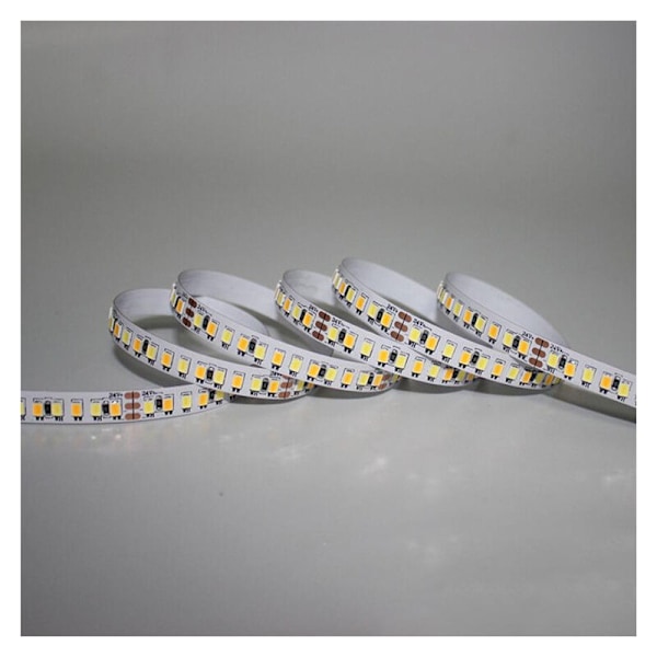3m, 5050, 60LED, IP54 trappbelysningsremsa, rumsbelysningsremsa, flexibel belysningsremsa för inredning, dubbla färgtemperaturer