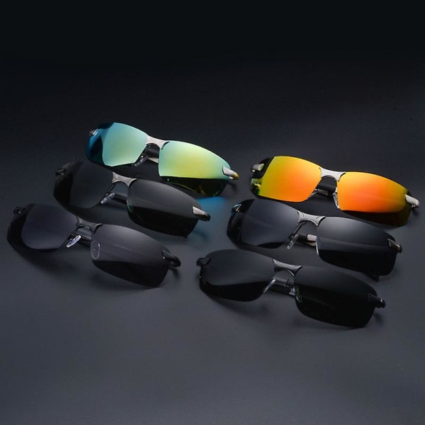 Nye natkørebriller Polariserede Sports Natsynsbriller Anti-refleksbeskyttelse Fiskeri Udendørs Sport Unisex-briller
