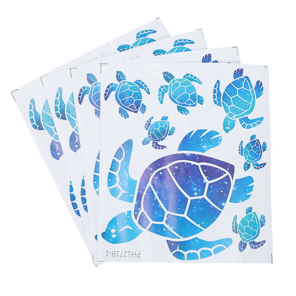 4 Turtle Väggdekaler