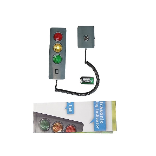 Parkeringssensor Garage Smart Parkeringssensor LED Trafikljus Parkeringslarm Anti-kollisionsvarning D（Blå）
