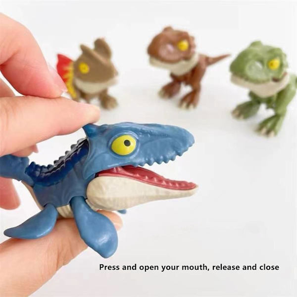 2024 NYA Fingerbitande Dinosaurie Leksak, 2024 Nyaste Nyhet Dinosaurie Leksak, Fingerbitande Tyrannosaurus Rex Dinosaurie Leksak