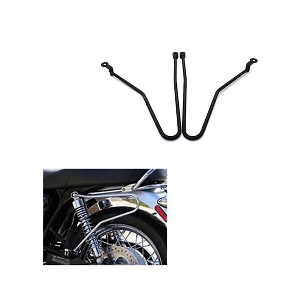Motorcykel Packväska Rail Sadelväska Stöder För Bonneville T120 T100 Thruxton 1200 Street Twin/cup 2