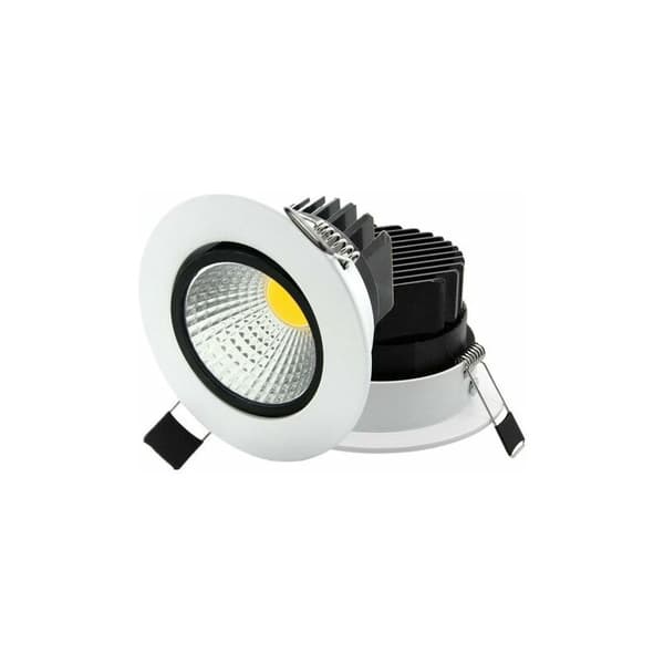 Smal dimbar IP44 LED-downlight, infälld belysning för badrum (65W)
