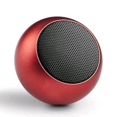 Trådlös bluetooth-högtalare mini stereo utomhus bärbar (Silvergrå)