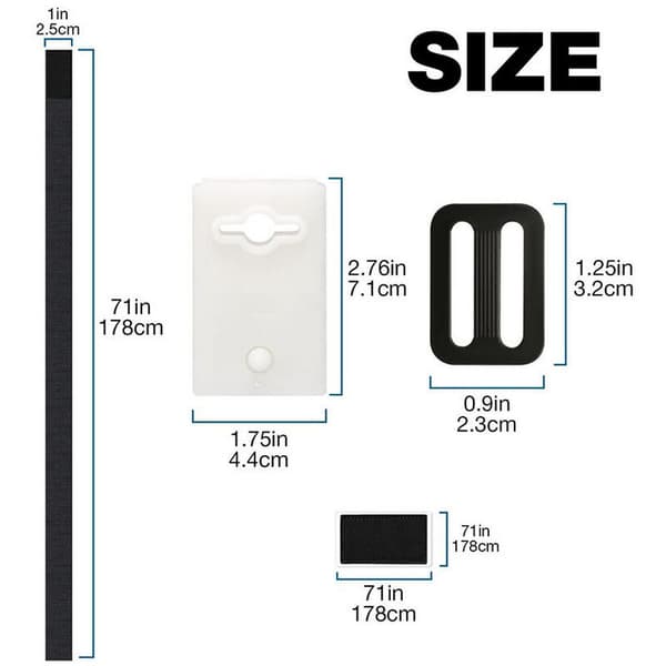 Pool Solar Cover Fixing Kit, Solar Cover Straps Kit