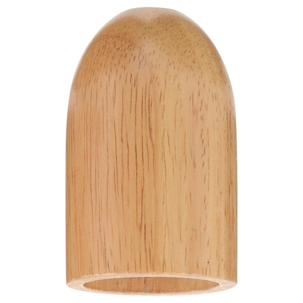 DIY lamphållare kopp E27 lamphållare belysning utsökt trä lamphållare kopp (8.5X5.2CM, som visas på bilden)