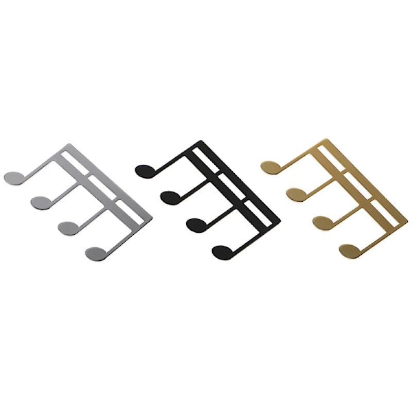Musiknodemappe (sort), Dagbog Musikbogsmappe, Klavertryksmappe, Musikpartiturmappe