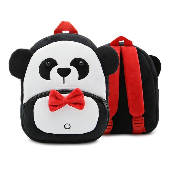 Söt barnryggsäck med pandamönster