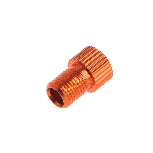 5-pack, Presta till Schrader ventiladapter - Konverterar Presta till Schrader för cykel (Lila)