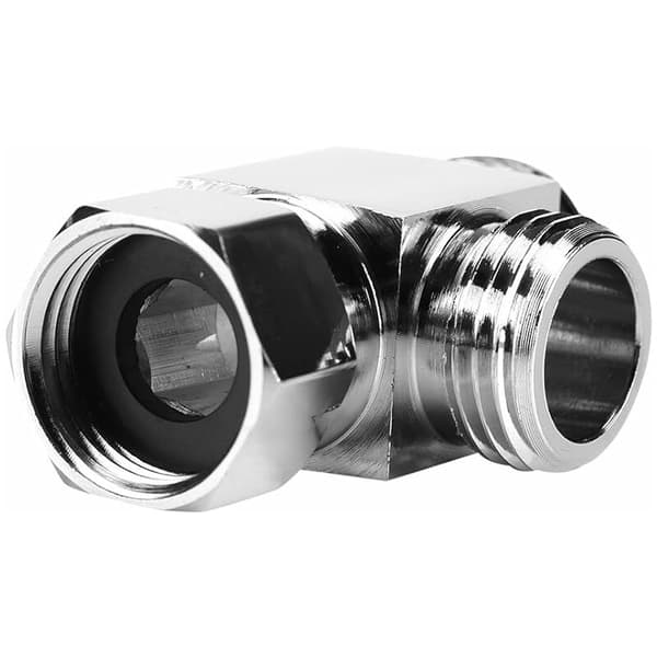 Avledningsventil G1/2\" Vattenutmatare Mässing T-form 3 Universal Dusch Adapter Duschsystem Reservdelar