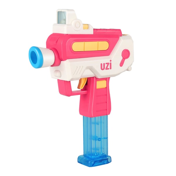 Elektriske vannpistoler for barn i alderen 4-8, vannblåsere, fullautomatisk vannleketøy, høytrykksgave med stor kapasitet（rosa）