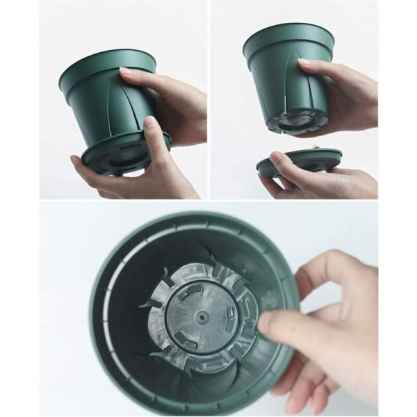 Plastkruka Ros Klematis Kruka Gallon Kruka