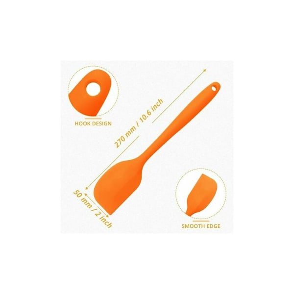 Värmebeständig silikonspatel, non-stick, mångsidigt köksredskap