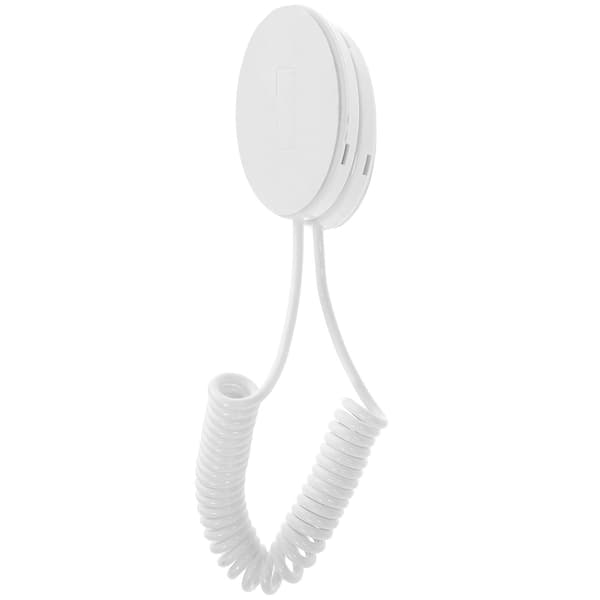 Fjernkontroll Tether Retractable Fjernkontroll Tether TV Fjernkontroll Stativkabel (29.5X3CM, Hvit)