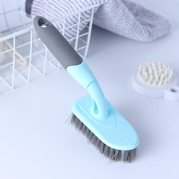 2-Pack Scrub Brush for Cleaning with Long Handle, Medium Firm Brush Bathroom Cleaning Supplies and Bathtub Cleaner and Shower Cleaning Brush, Multi-S