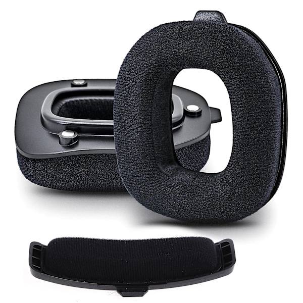 Ersättning öronkuddar pannband kuddar för Astro A50 Gen4 spelheadset (inte för A50 Gen1 Gen2 A40) (öronkuddar, sammet)