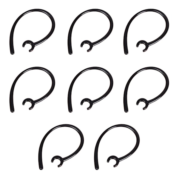 10 stk. Bluetooth-kompatibel headset-modtagerklemmeholder ørekrog øresløjfeudskiftning