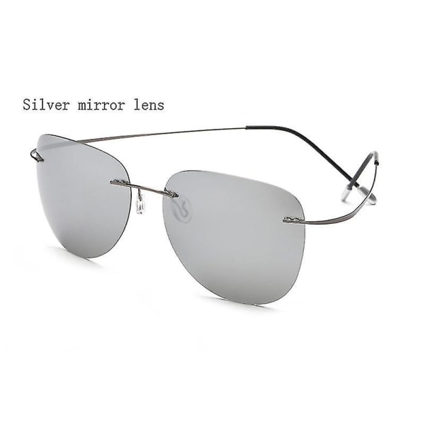 100% titanium polariserede solbriller Gafas mænd solbriller Eyewear-xmd（ZP2117-C4）