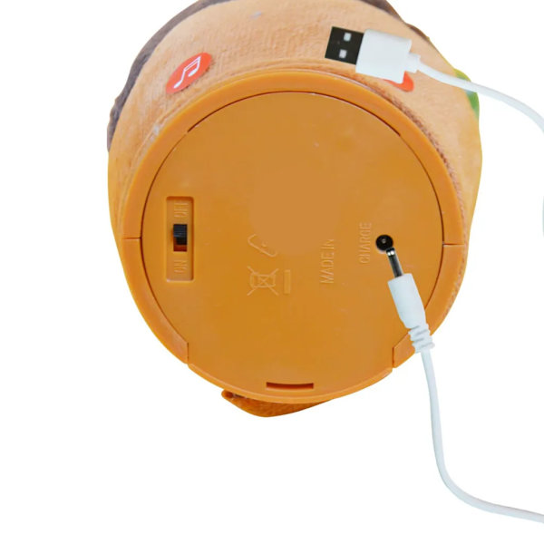 Talande kaktusplysch, dansande och sjungande kaktus interaktiv baby leksak med elektronisk talk inspelning Huggy Wuggy (blå)