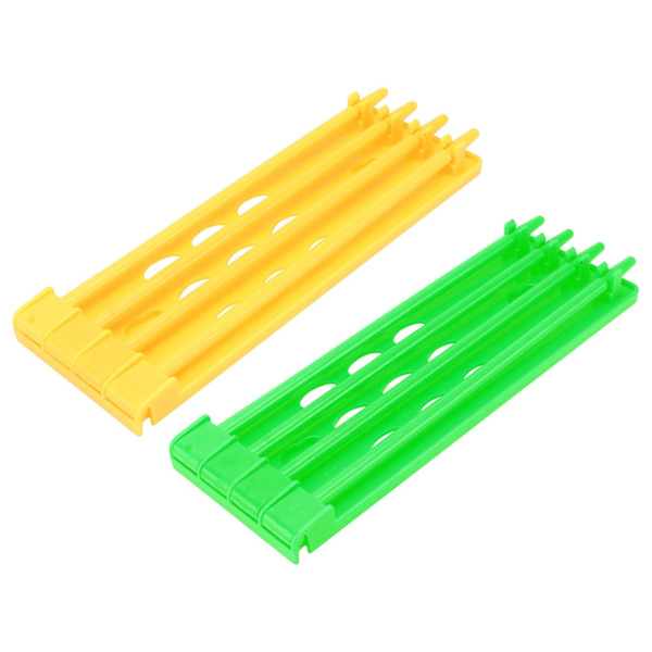 2-delad uppsättning av brevduva racing duva leveranser duva fot ring arrangör (20.00X7.00X1.50CM, grön)