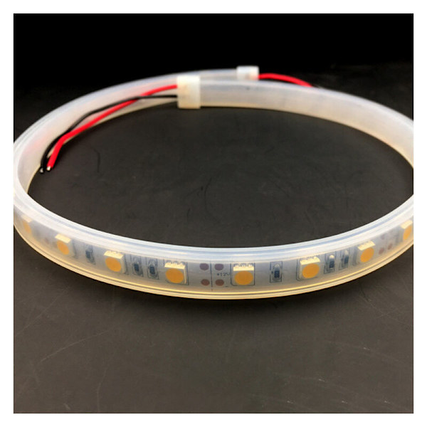 LED-remsa 2835 12V 60LED, flexibel LED-remsa för inredning, grön, 5m,