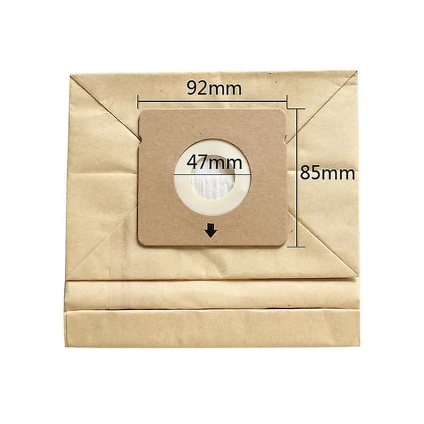 Zinc Products Dubbelfodrade starka dammsugarpåsar - 10-pack