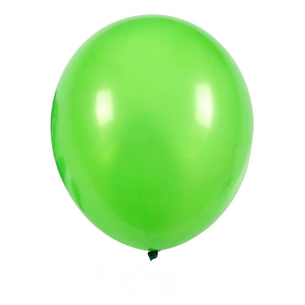 Matta latexballonger, 50 st 18 tum heliumballonger för bröllop, examen, dekoration flickor eller pojkar födelsedagsfest (grön)