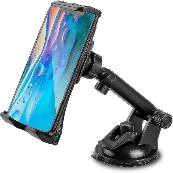 Biltabletshållare Universell Instrumentpanel Vindruta Biltelefonhållare 360 Swivel Med Sugkopp