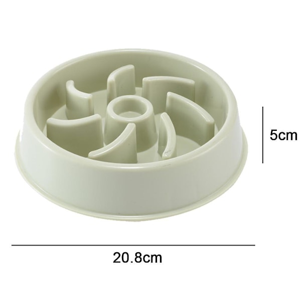 Långsam hundskål för stora hundar Anti Glutton Slow Feeding Dog Bowl Stop Bloating Slow Eating Bowl Large Animal Style 3