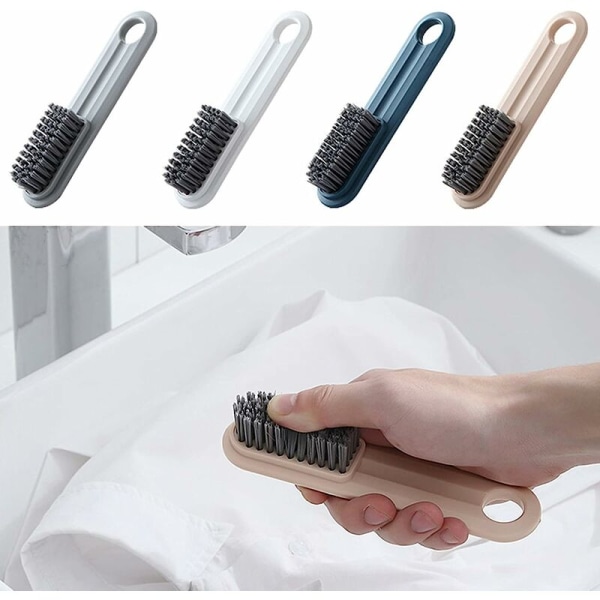 Dekontaminering mjukt hår tvättborste skoborste plasthandtag  tvättställsborste kläder skor golv mm. 35e1 | Fyndiq