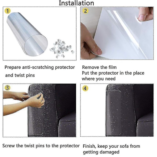 Katt Anti-Scratching Protector - Pet Protector Scratch Guards Furniture Protector