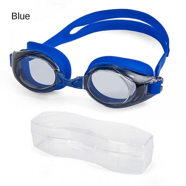 Ebluemyopia600 Simglasögon Simglasögon för närsynthet Anti-imma Anti-UV Lämplig för unisex vuxna simglasögon Speed Socket (Blå Myopia600)
