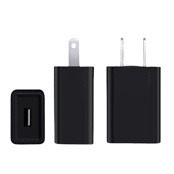 Kompatibel med snabb USB-väggladdare, 3c-certifierad och 5v2a levereras med Iphone-datakabel (väska), laddning av flera enheter, för kontor (2 st) (vit)