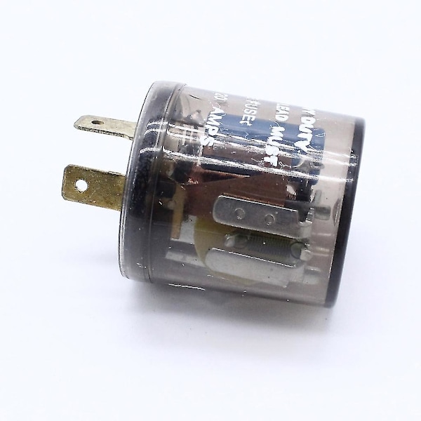 2-pin bil LED blinklysrelé Blinklysrelé 20A LED blinklysreléløsning Langvarige ytelser 12V blinklys