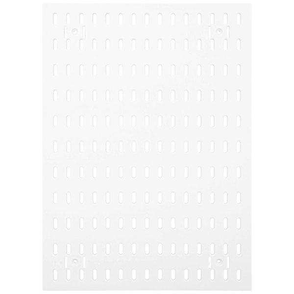 Seinälle kiinnitettävä reikälevyseinäteline Seinävarastohylly Reikälevy Suuri reikälevy (41,5 x 29,5 cm, valkoinen)