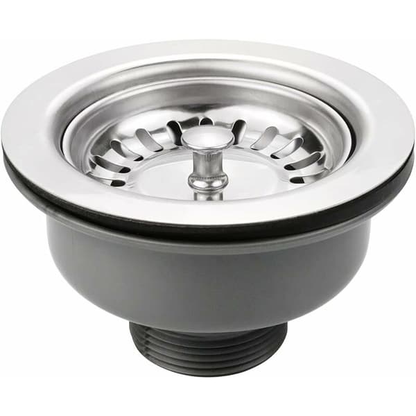 Kökssilskorg, avloppssamlare, rostfritt stål + ABS (114 mm diameter)