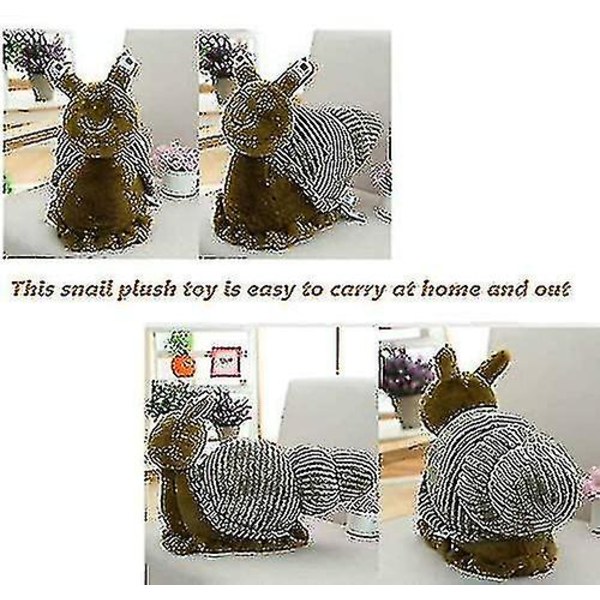 Ugly Dolls Fylt Dyr Sneglen Plysj Leke Myk Dukke Leke Gave（40cm）