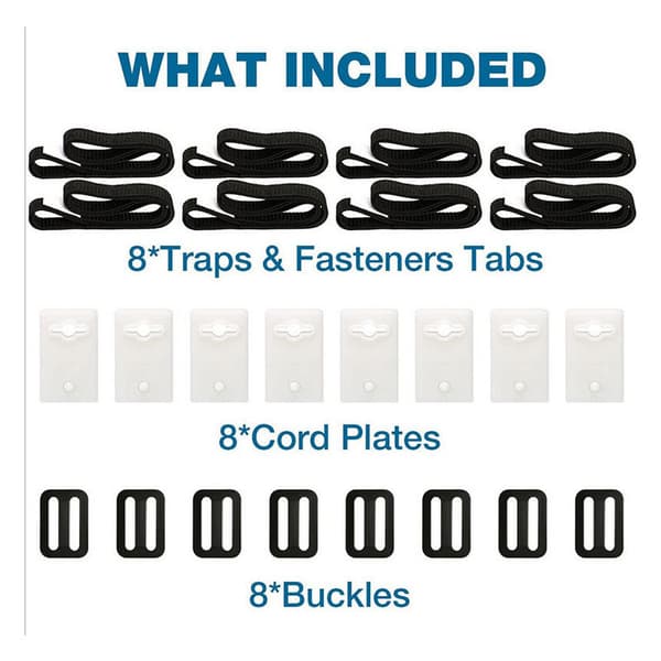 Pool Solar Cover Fixing Kit, Solar Cover Straps Kit