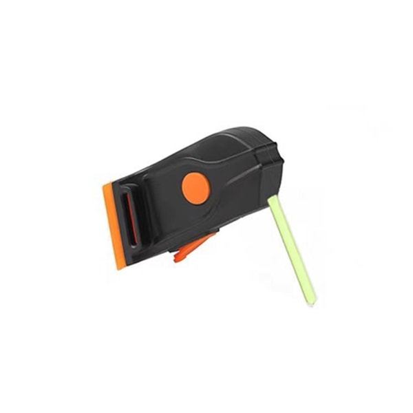 Led-sykkel baklys Oppladbar USB-sykkel bak sykling for alle typer setepinne（grønn）