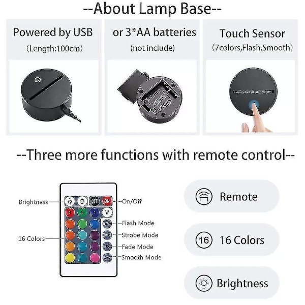 Genshin Impact Albedo Led 3d-lampa Lllusion Light Skrivbordslampa Japansk Anime Ljus För Barn Sovrumsdekor Nattlampa Födelsedagspresent Manga Gadget