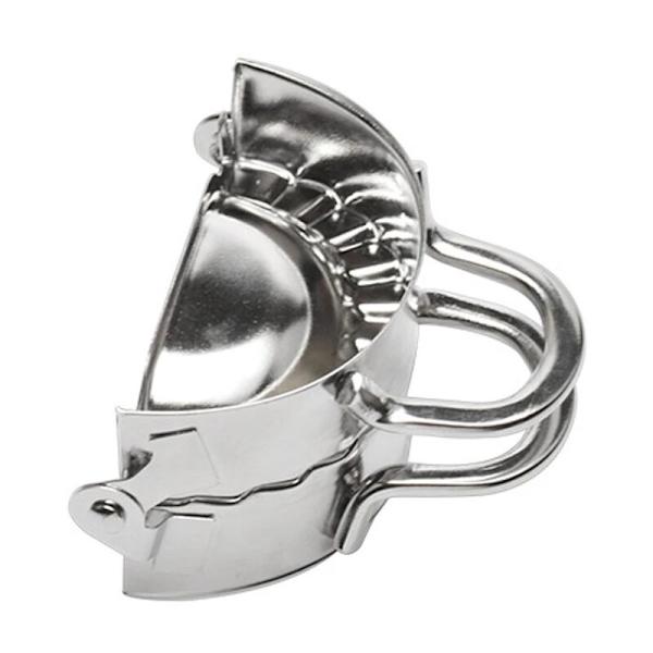 Köksprylar Gadget Tillbehör Rostfritt Stål Dumpling Making Mold DIY Bakverktyg Formning Mold Kök Matlagning Tillbehör 1st
