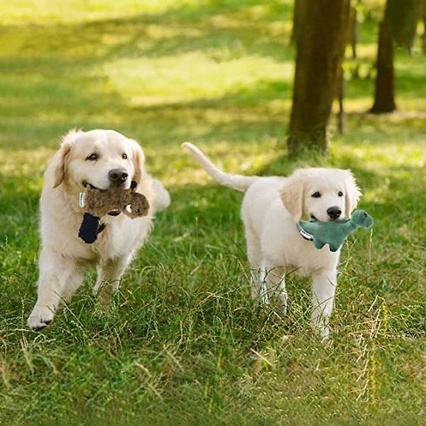 Hund Squeaky Plysch Valp Lekset Värdepaket Valp Leksaker Valp Bulk Stora Hund Leksaker Husdjur Tugga Leksak Molar Tänder Interaktiv Drag