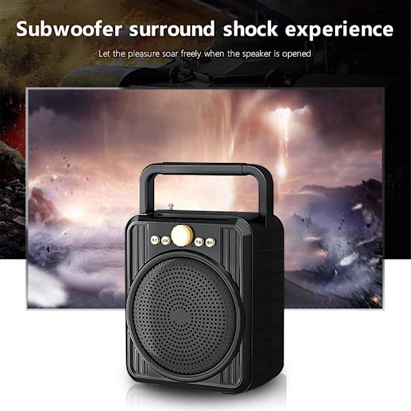 Dans trådlös Bluetooth-högtalare FAN0352 (svart)
