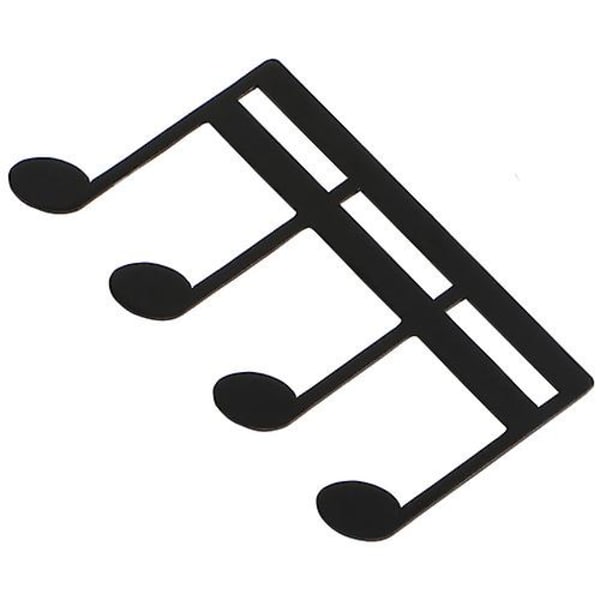 Musiknodemappe (sort), Dagbog Musikbogsmappe, Klavertryksmappe, Musikpartiturmappe